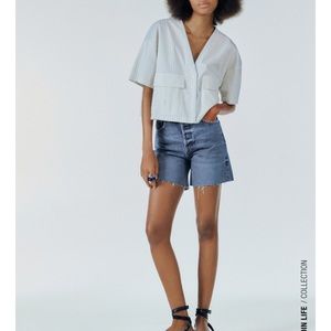 ZARA DENIM SHORTS